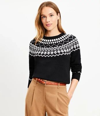 Fair Isle Everyday Sweater