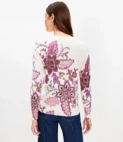 Petite Floral Sweater