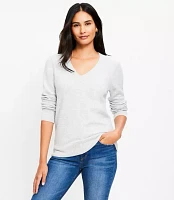 Relaxed V-Neck Sweater