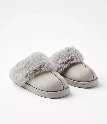 Faux Fur Lined Slippers