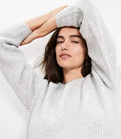 Petite Ribbed Boatneck Sweater