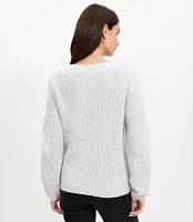 Petite Ribbed Boatneck Sweater
