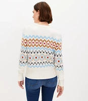 Mixed Fair Isle Sweater