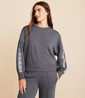 Lou & Grey Fair Isle Fluffy Fleece Sweatshirt