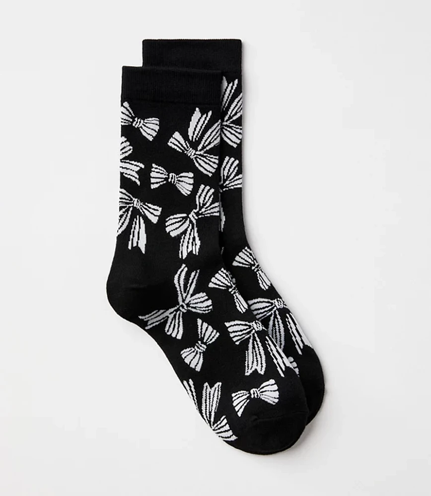 Bow Crew Socks