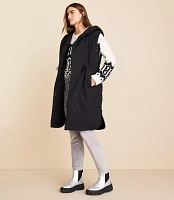 Petite Lou & Grey Water Resistant Ripstop Removable Sleeve Coat