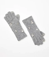 Sparkle Embellished Gloves