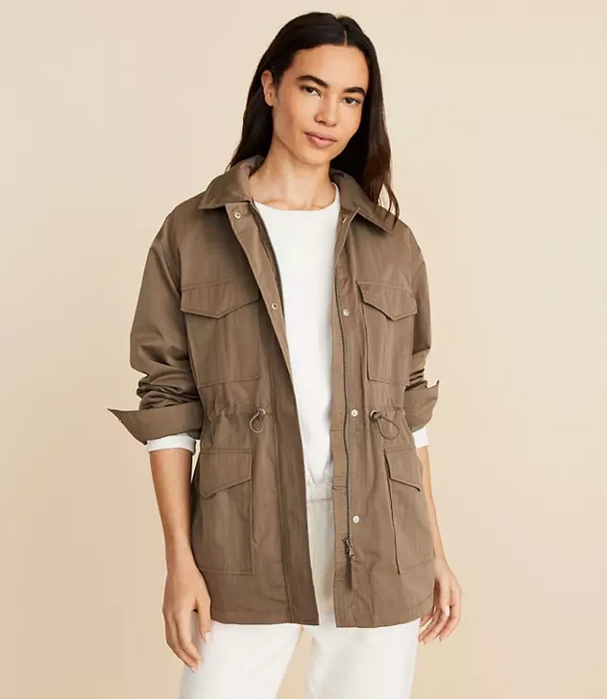 Lou & Grey Water Resistant Utility Jacket