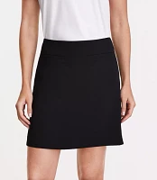 LOFT Versa Crepe Drape Mini Skirt