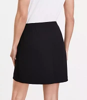 LOFT Versa Crepe Drape Mini Skirt