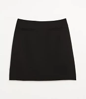 LOFT Versa Crepe Drape Mini Skirt