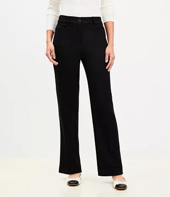 Petite Curvy Parker Straight Pants Twill