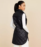 Petite Lou & Grey Water Repellent Quilted Pocket Vest