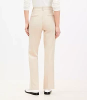 Petite Parker Straight Pants Texture