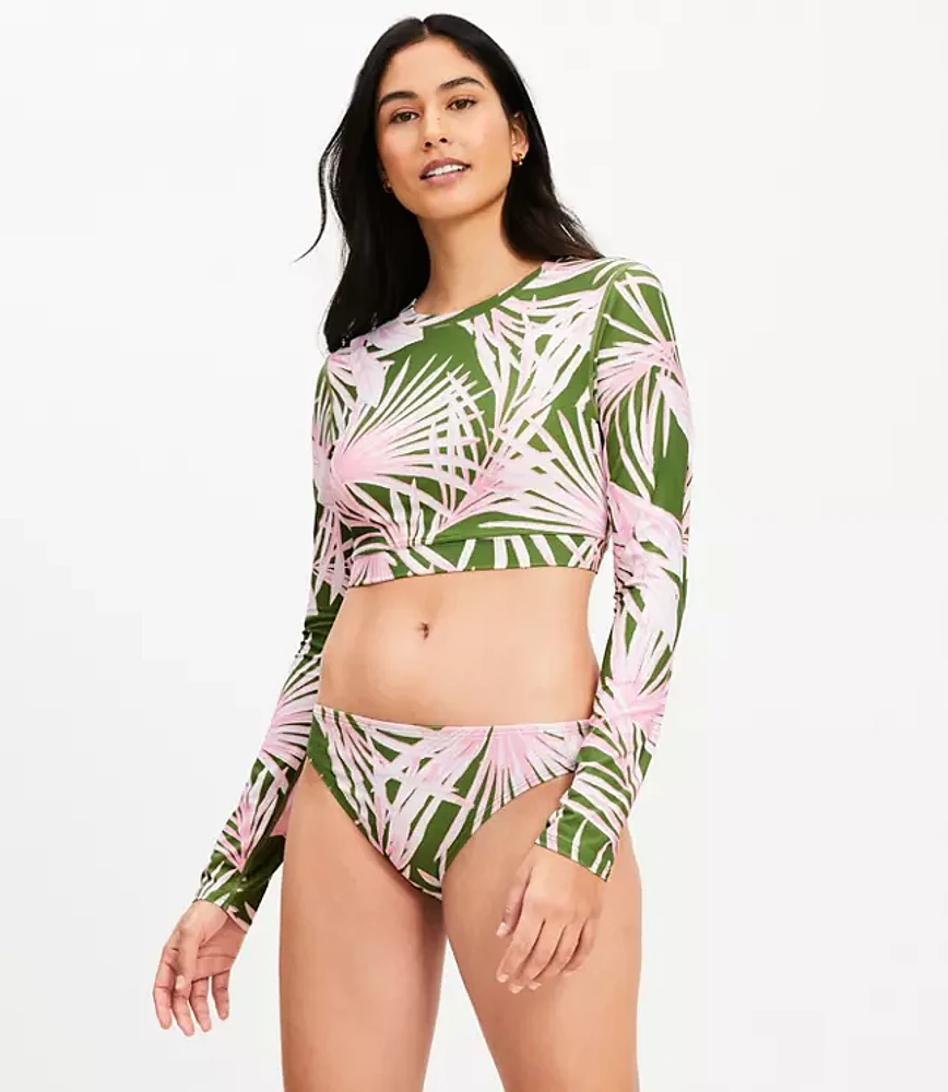 LOFT Beach Island Frond Classic Bikini Bottom