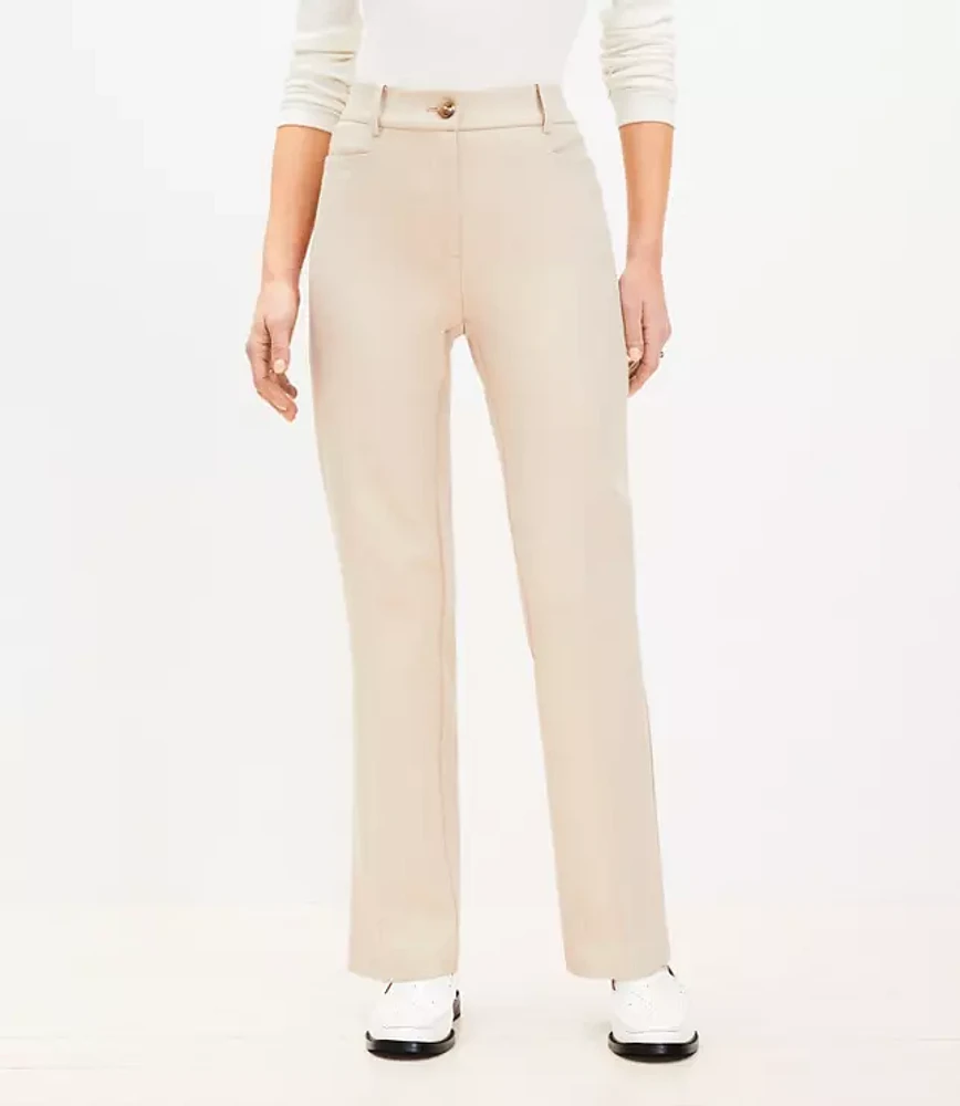 Petite Curvy Parker Straight Pants Texture