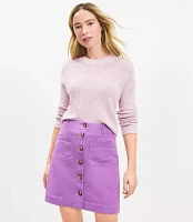 Palmer Button Mini Pocket Skirt