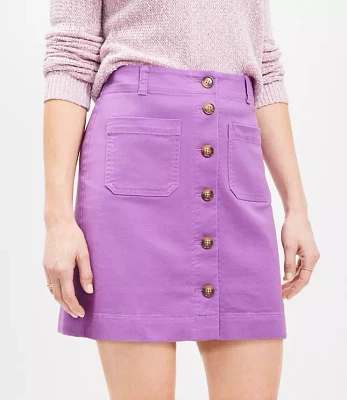 Palmer Button Mini Pocket Skirt