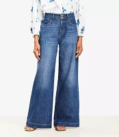 Palazzo Jeans Classic Mid Wash