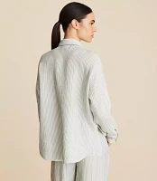 Lou & Grey Striped Triple Cloth Shirt