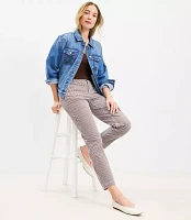 Petite Monroe Slim Chino Pants Stripe