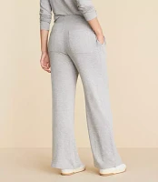 Lou & Grey Heathered Signaturesoft Wide Leg Pants