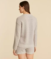 Lou & Grey Mesh Tunic Sweater