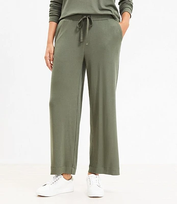 Lou & Grey Ribbed Wide Leg Pants