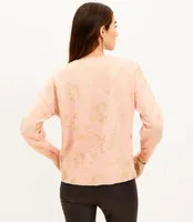 Shimmer Paisley Sweater
