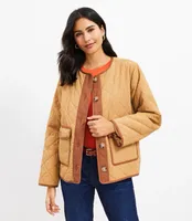 Petite Quilted Field Jacket