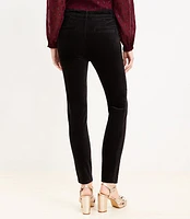 Tall Sutton Skinny Pants Velvet