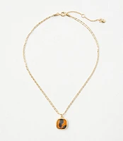 Double Chain Pendant Necklace