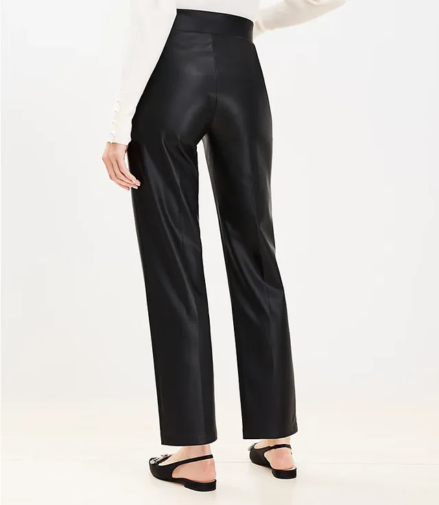 Tall Pintucked Pull On Flare Pants in Sculpting Ponte