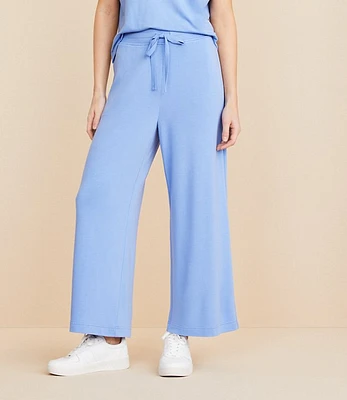 Lou & Grey Signaturesoft Wide Leg Crop Pants