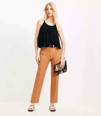 Riviera Slim Pants Linen Blend