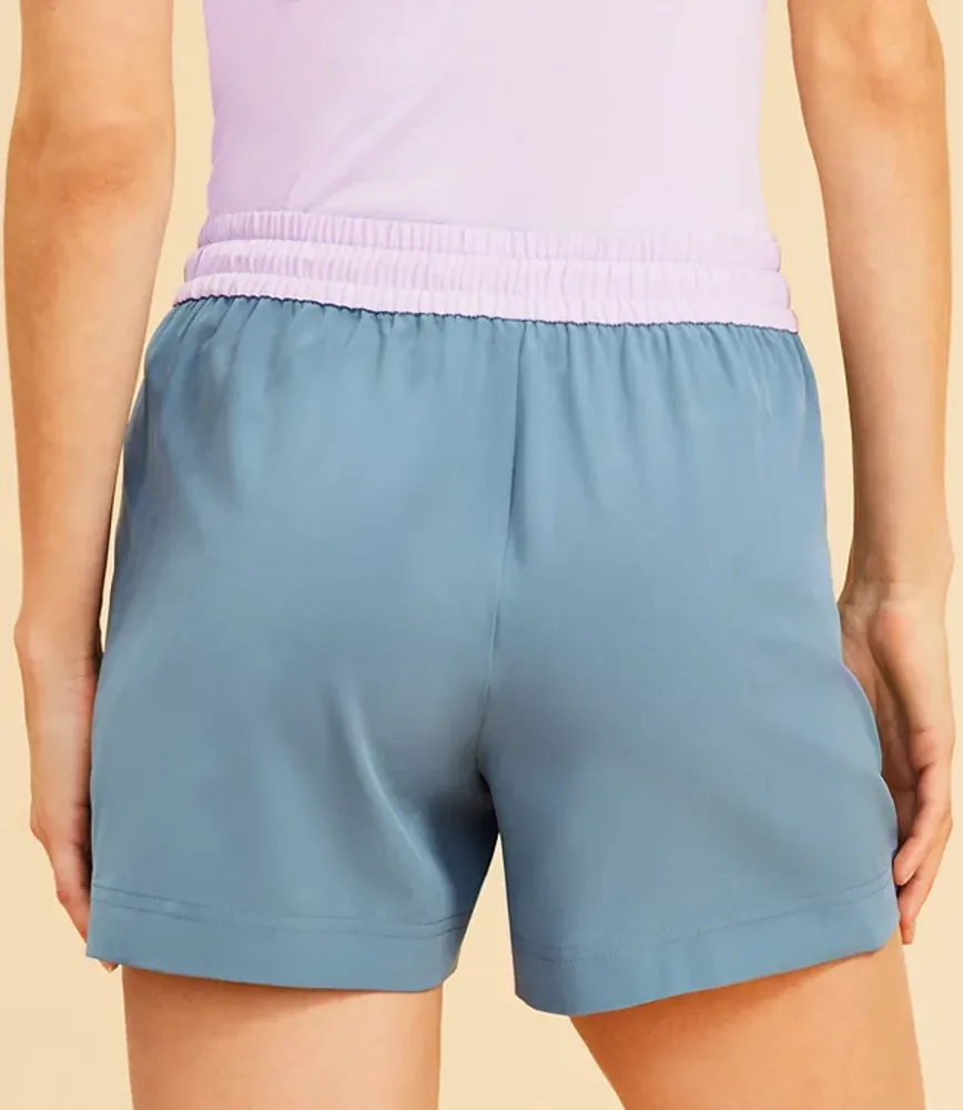 Lou & Grey Colorblock Wanderweave Shorts