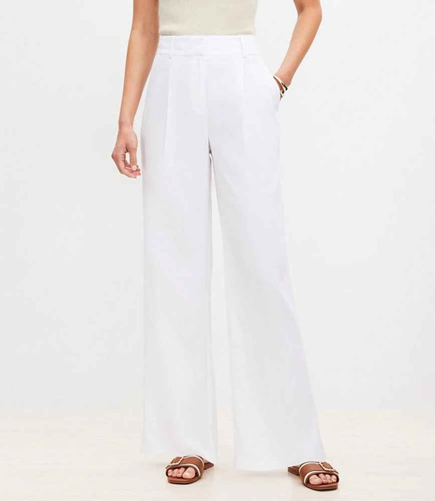 Peyton Trouser Pants Linen Blend