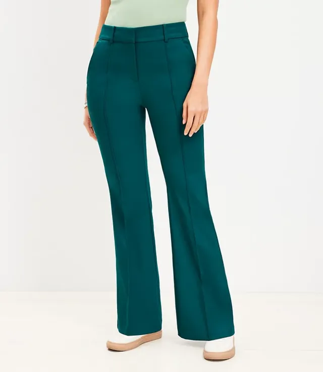 Stylish Pick Faux Suede Flare Pants