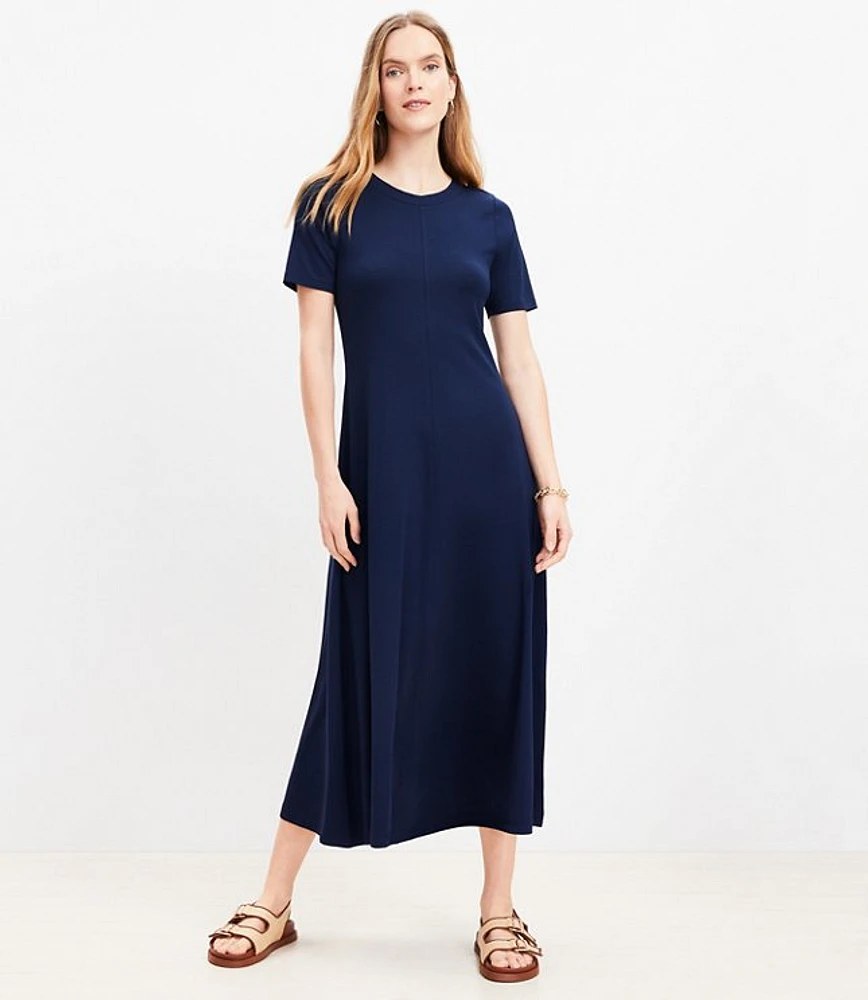 Short Sleeve Maxi Dress