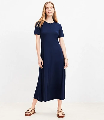 Short Sleeve Maxi Dress