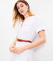 Utility Midi Pocket Dress