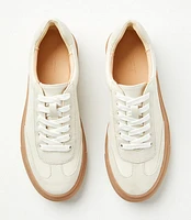 Varsity Lace Up Sneakers