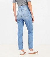 Petite High Rise Slim Jeans Mid Vintage Wash