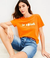 Le Soleil Everyday Crew Tee