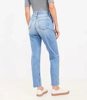 Petite Curvy High Rise Slim Jeans Mid Vintage Wash