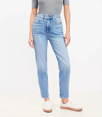 Petite Curvy High Rise Slim Jeans Mid Vintage Wash