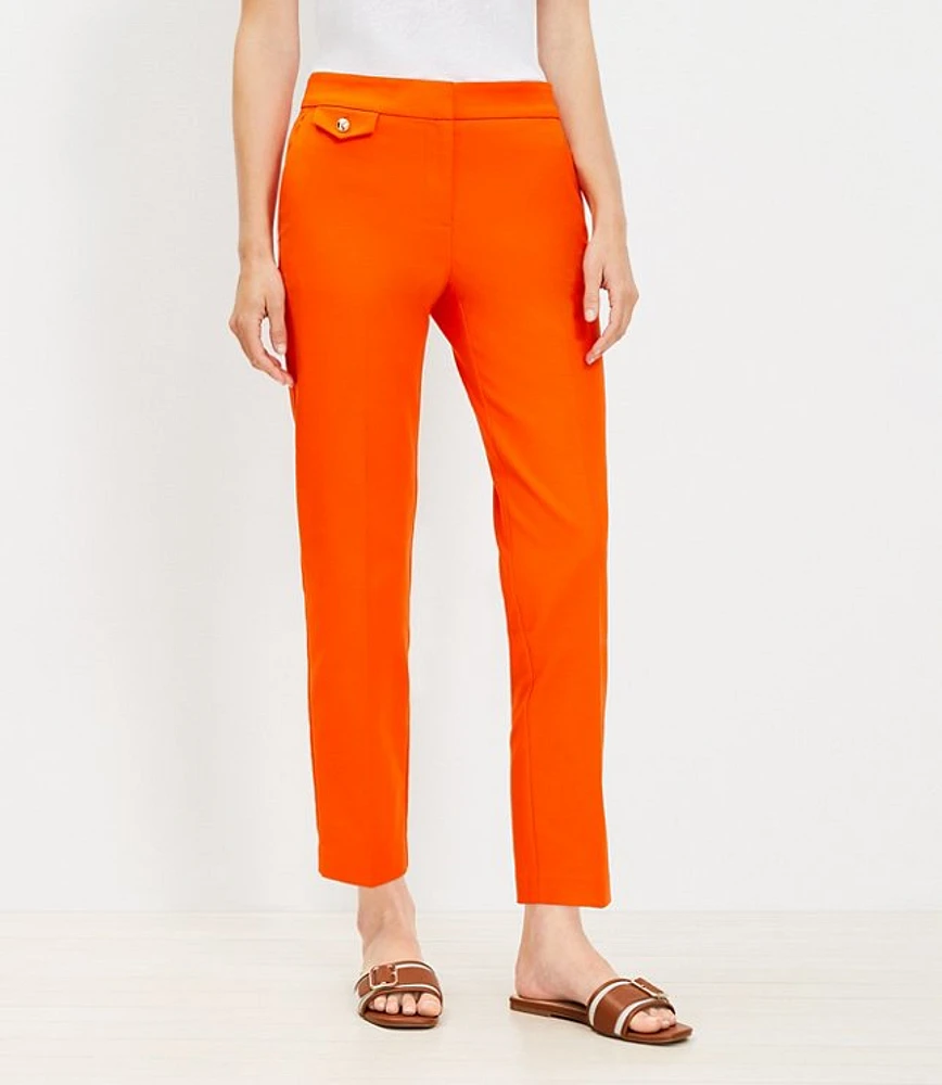 Petite Coin Pocket Riviera Slim Pants in Doubleweave