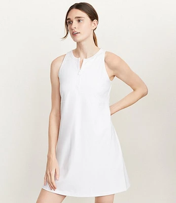 Petite Lou & Grey Zip Softsculpt Mini Tennis Dress