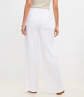 Curvy Peyton Trouser Pants in Linen Blend