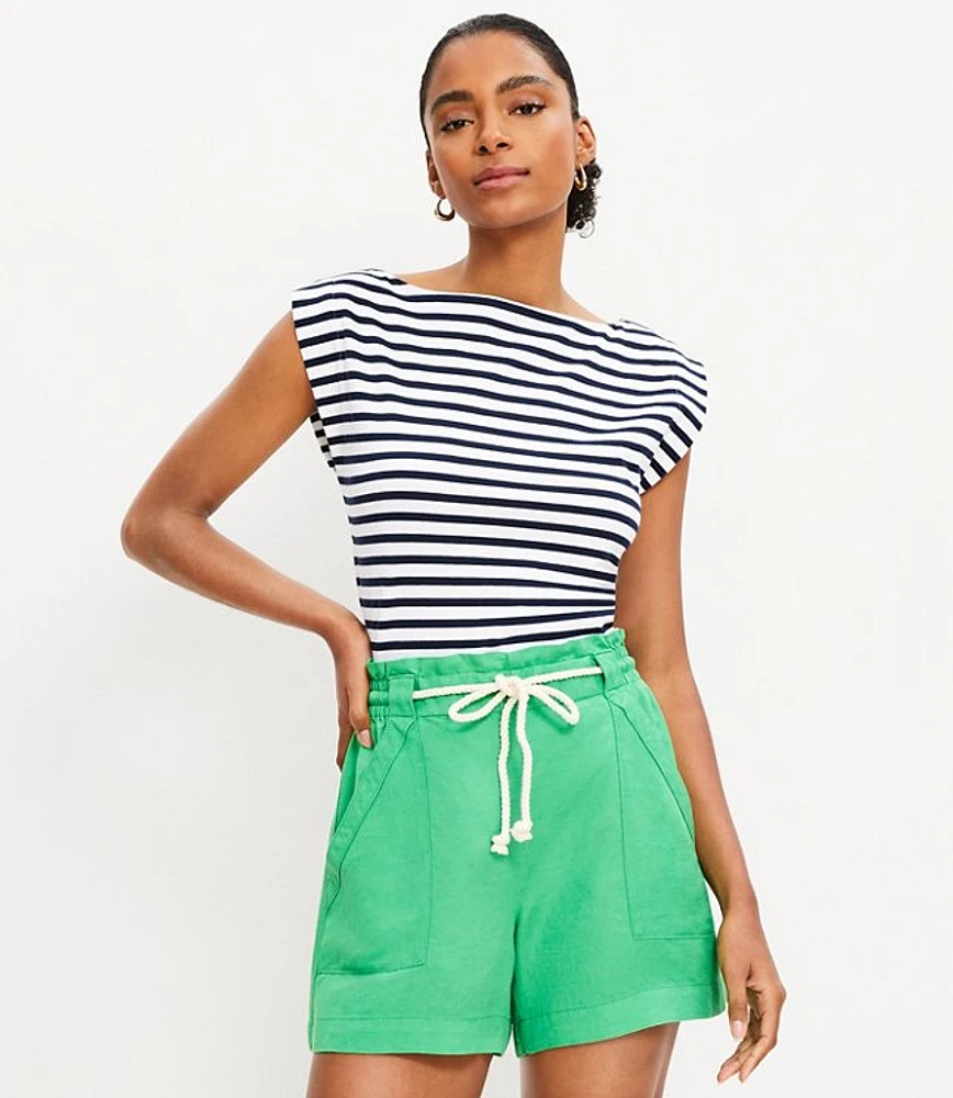 Breezy Shorts Linen Blend